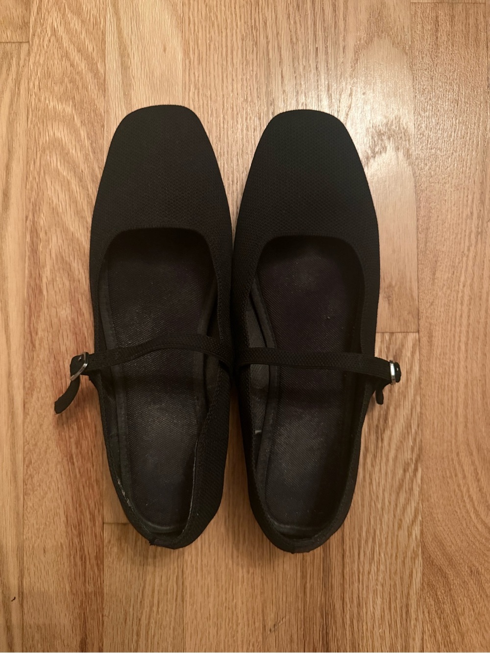 Women's Black Mary Jane Flats